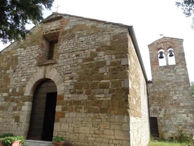 La Casa Del Susino Villa Castiglione dʼOrcia Exteriör bild